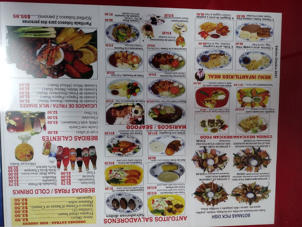 Panderia & Pupuseria Ilobasco Menu - Image 4